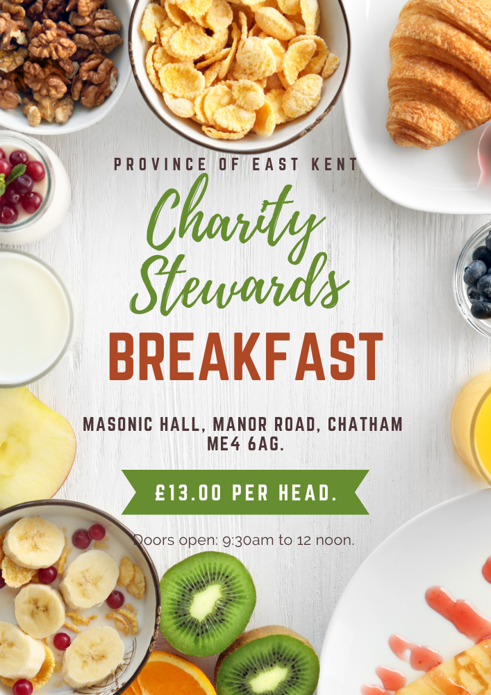 Charity Stewards Breakfast Poster