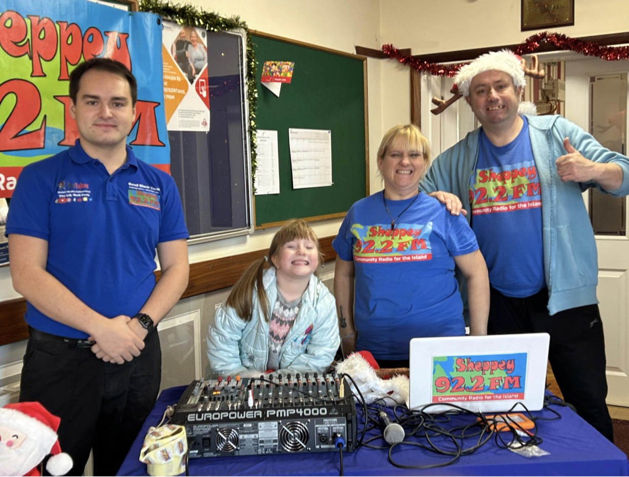 The Sheppey FM crew.
