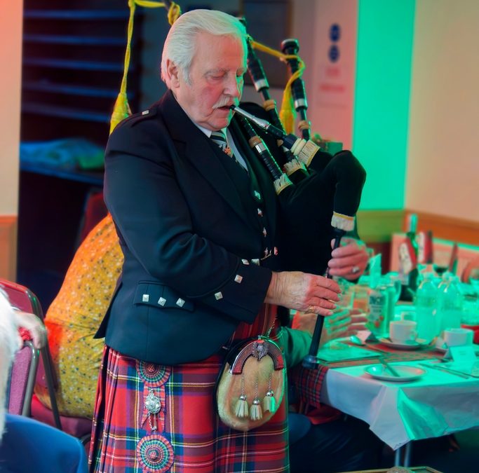 Union Lodge celebrate burns night in aid of local charity