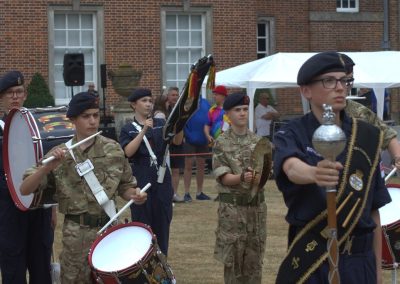Ashford Sea cadet and Royal Marines Cadet Band