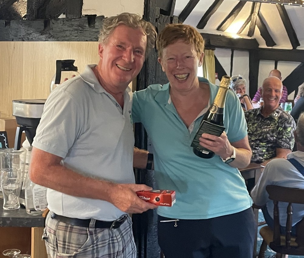 Ladies winner - Fiona Murray