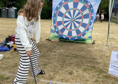 Having a go at the Golf