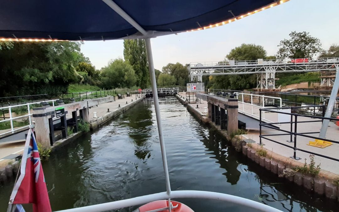 East and West Come Together for a cruise down the river