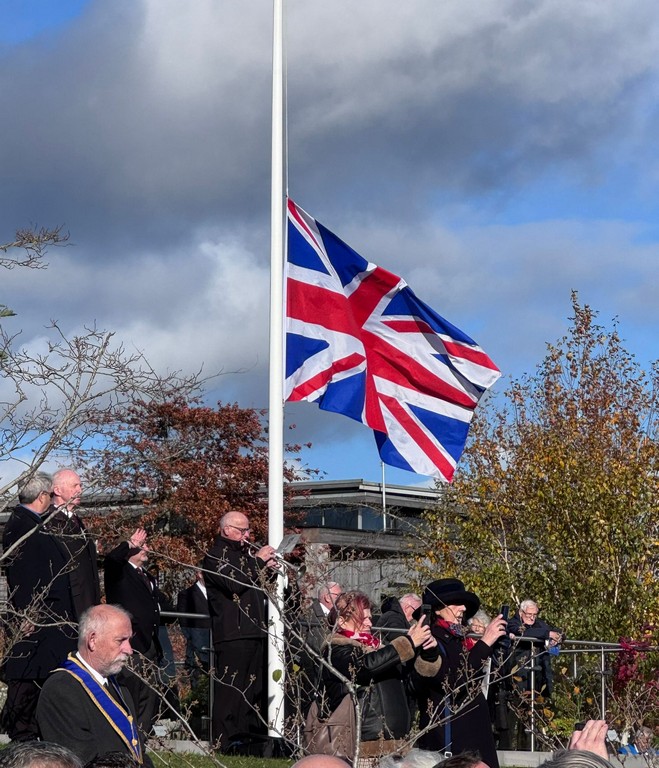 National Arboretum 6 Union Flag at Half Mast
