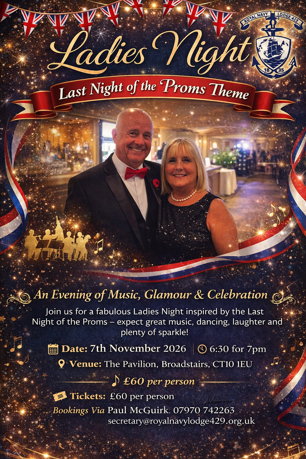 Last Night of the Proms- Ladies Night